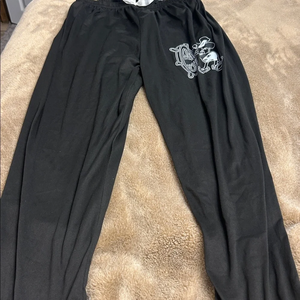 Black Mickey Print Pajama Set💥